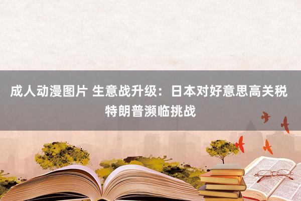 成人动漫图片 生意战升级：日本对好意思高关税 特朗普濒临挑战